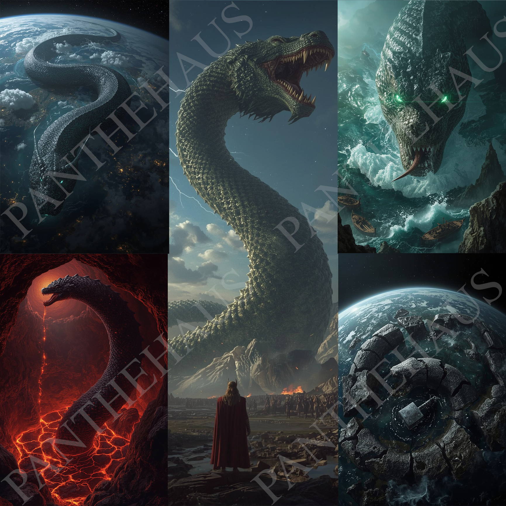 Jörmungandr: The World Serpent