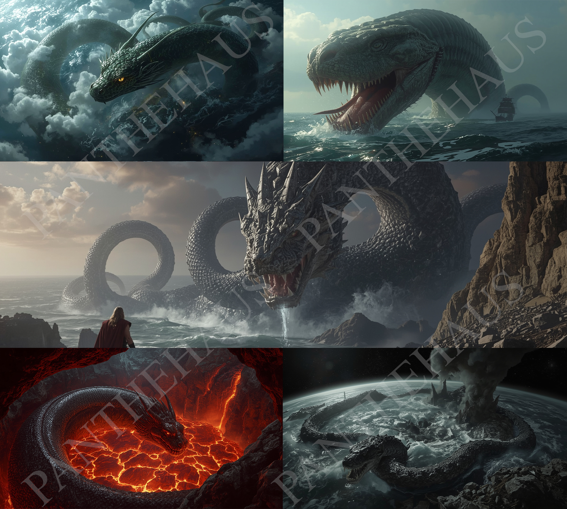 Jörmungandr: The World Serpent